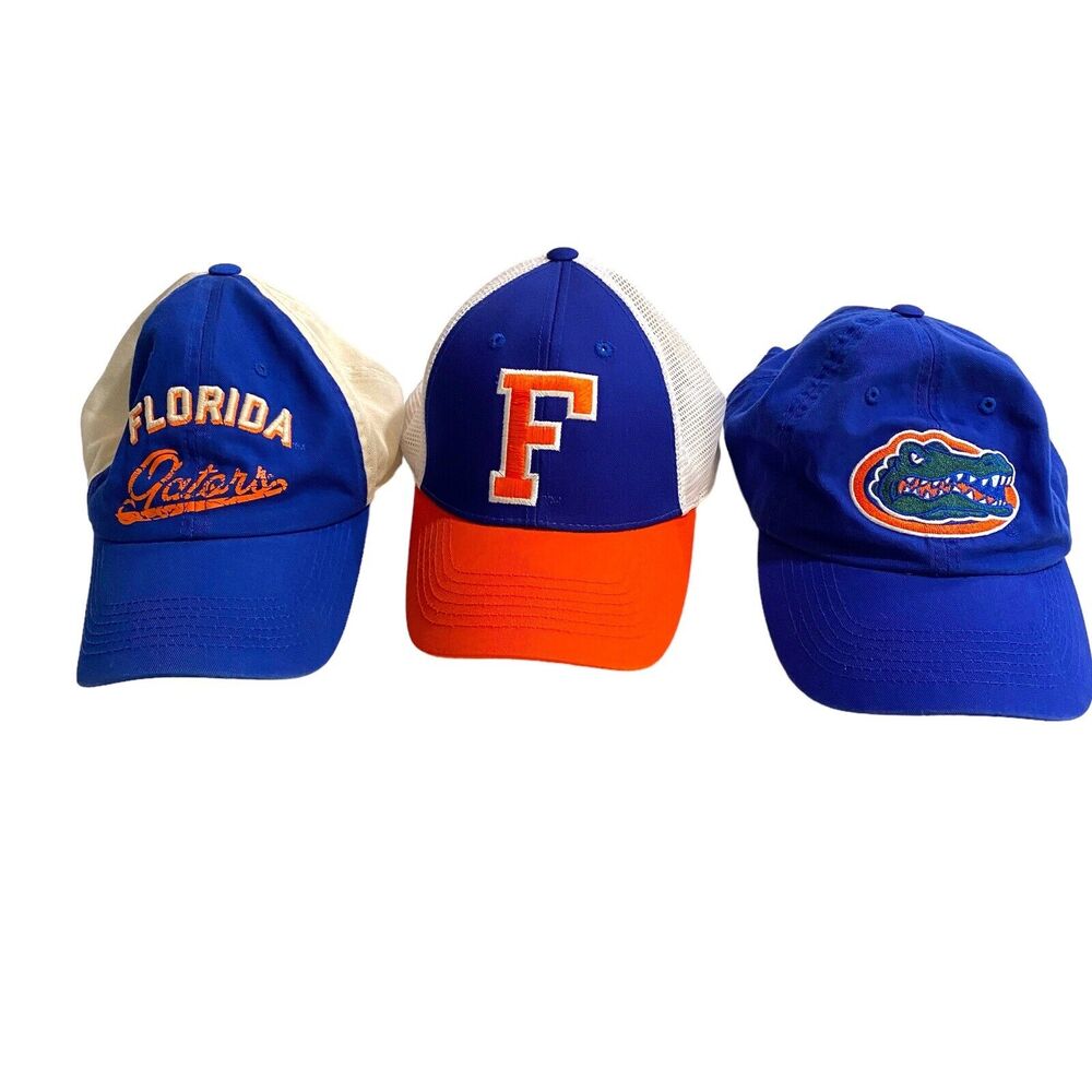 Florida Gators Hats Captivating Headgear & NCAA Lot of 3 Strapback SnapBack